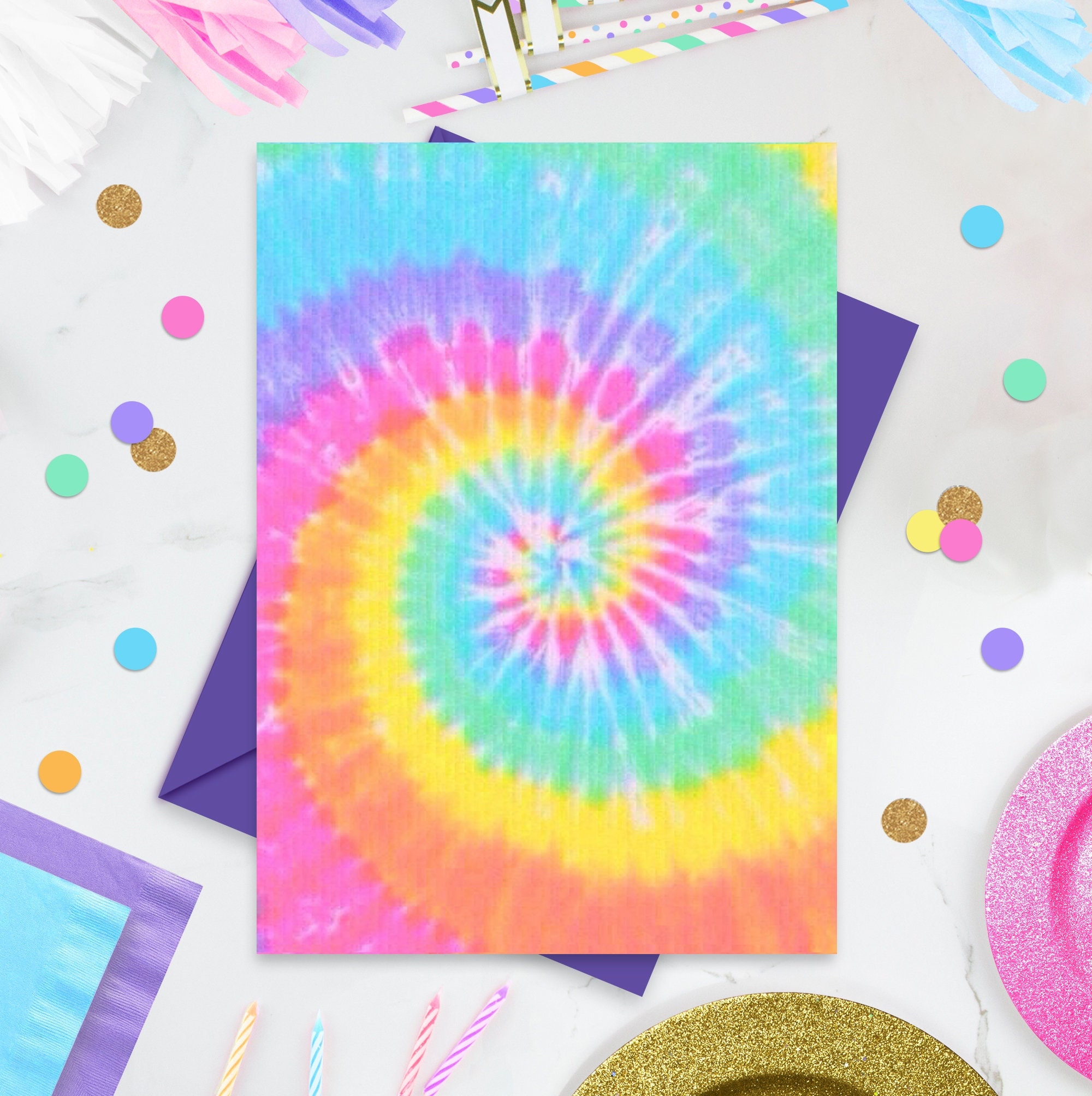 TIE DYE SLUMBER Party Invitation Instant Download Rainbow Tie Dye Sleepover Invitations Editable Tie Dye Party Invitations Printable Tie dye Etsy