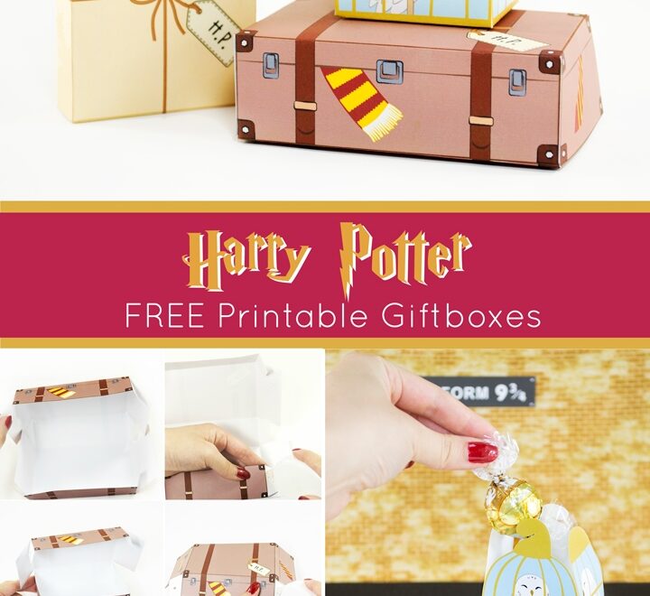 To Hogwarts We Will Go Harry Potter Inspired Printable Treat Boxes Little Luxuries Loft