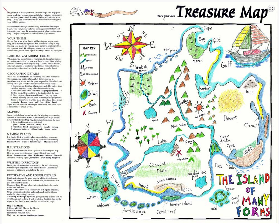 Treasure Map In Your Classroom Maps For The Classroom