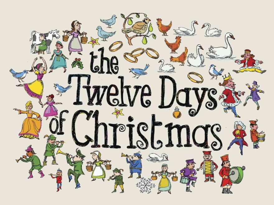 Twelve Days Of Christmas Printables Wordsearch More