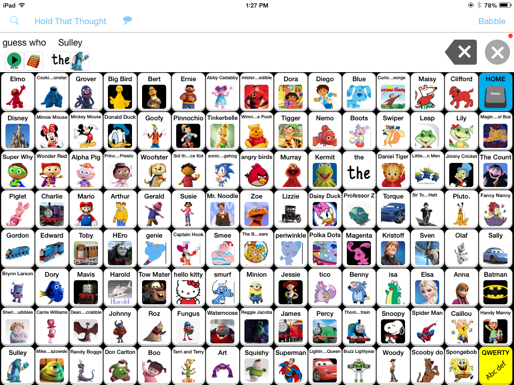 Uncommon Sense Cartoon Character Guess Who with Download 