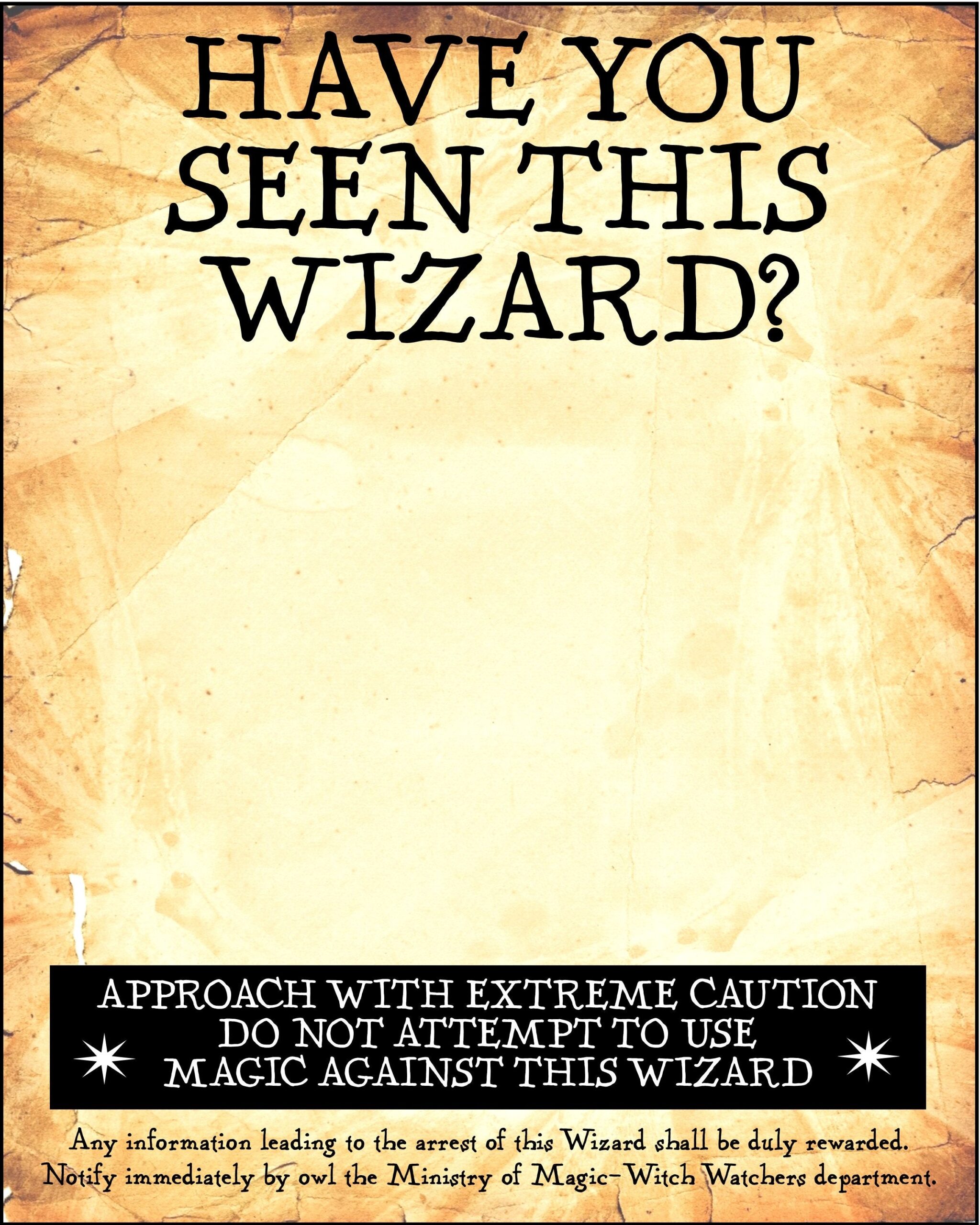 Undesirable No 1 Have You Seen This Wizard s Witch es 18 X 24 Inch Digital PDF Printable Poster Pack Blanks For Photo Booth Props Etsy