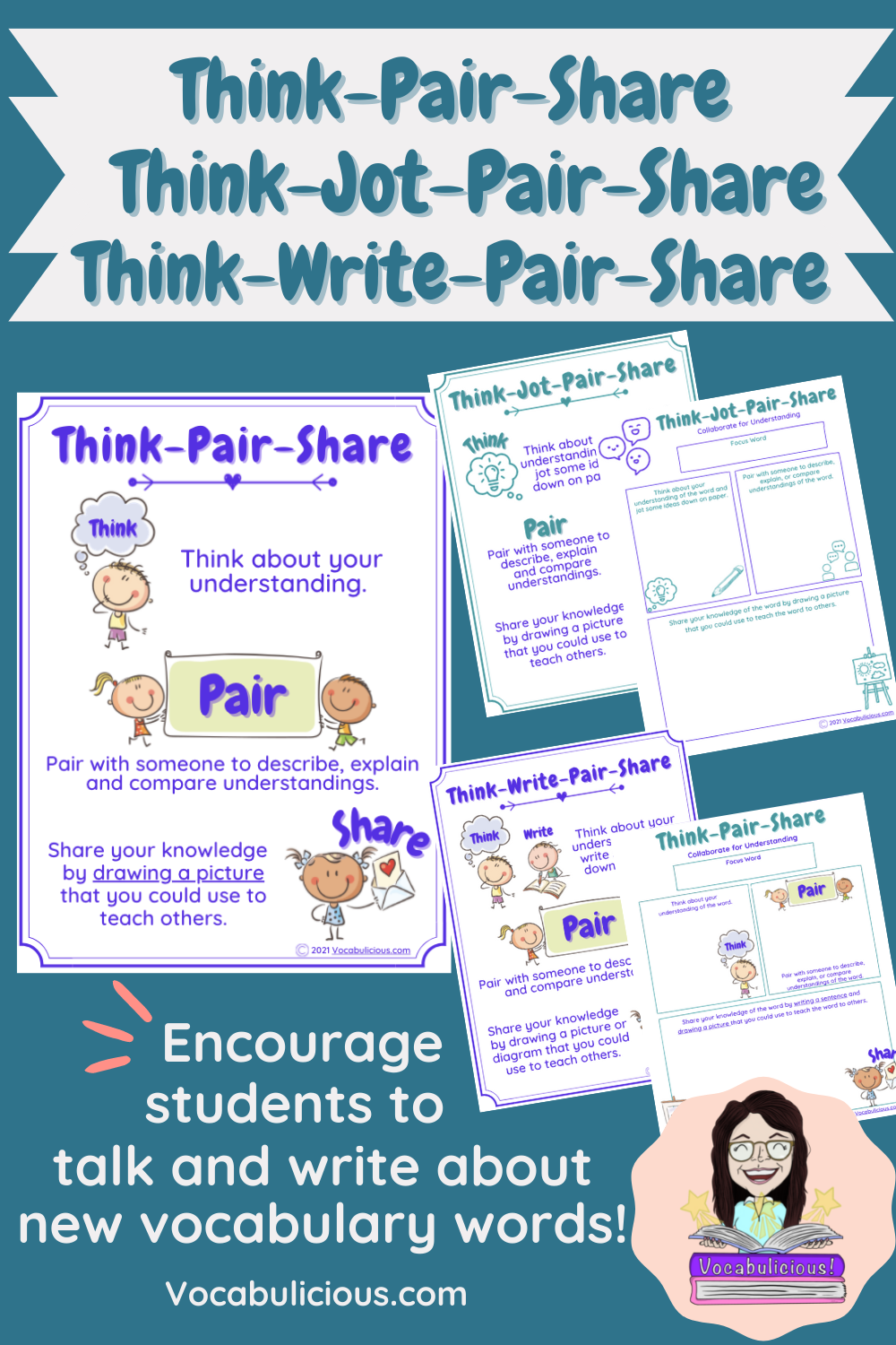 What Is Think Pair Share Vocabulicious