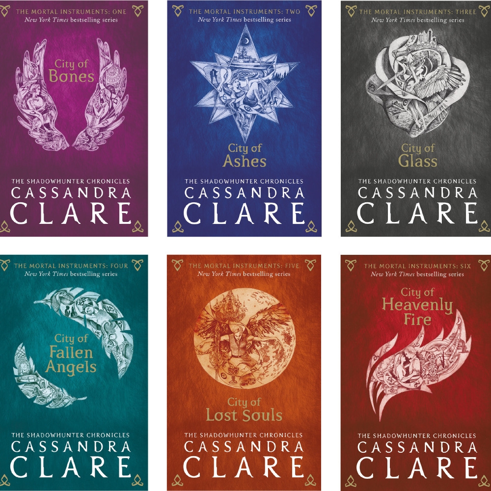 World Exclusive NEW Mortal Instruments Book Covers Revealed 
