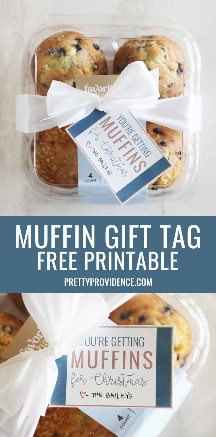 You re Getting Muffin For Christmas Free Printable